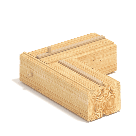 брус с шипами